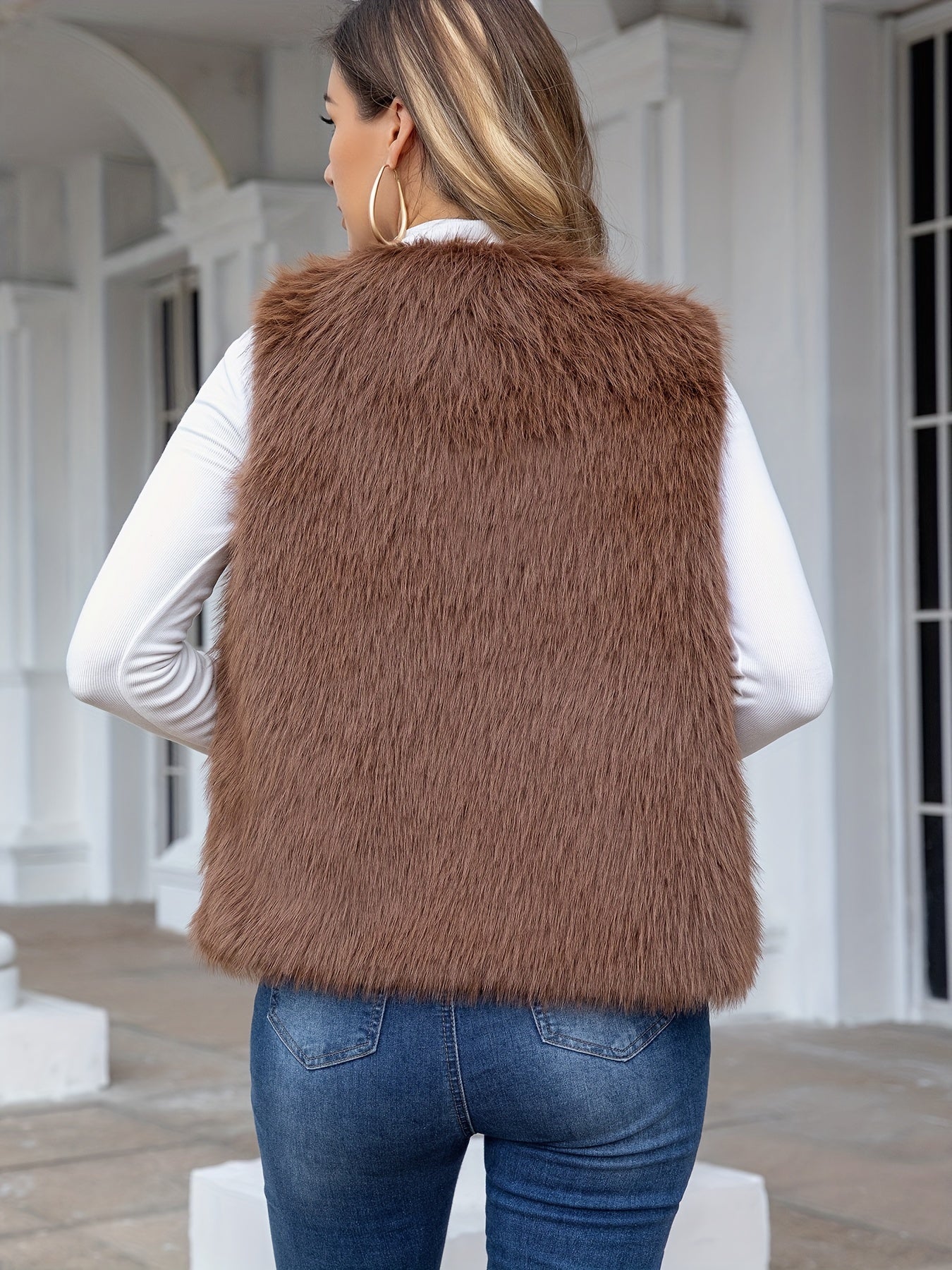 Belia | Chic Faux Fur Gilet