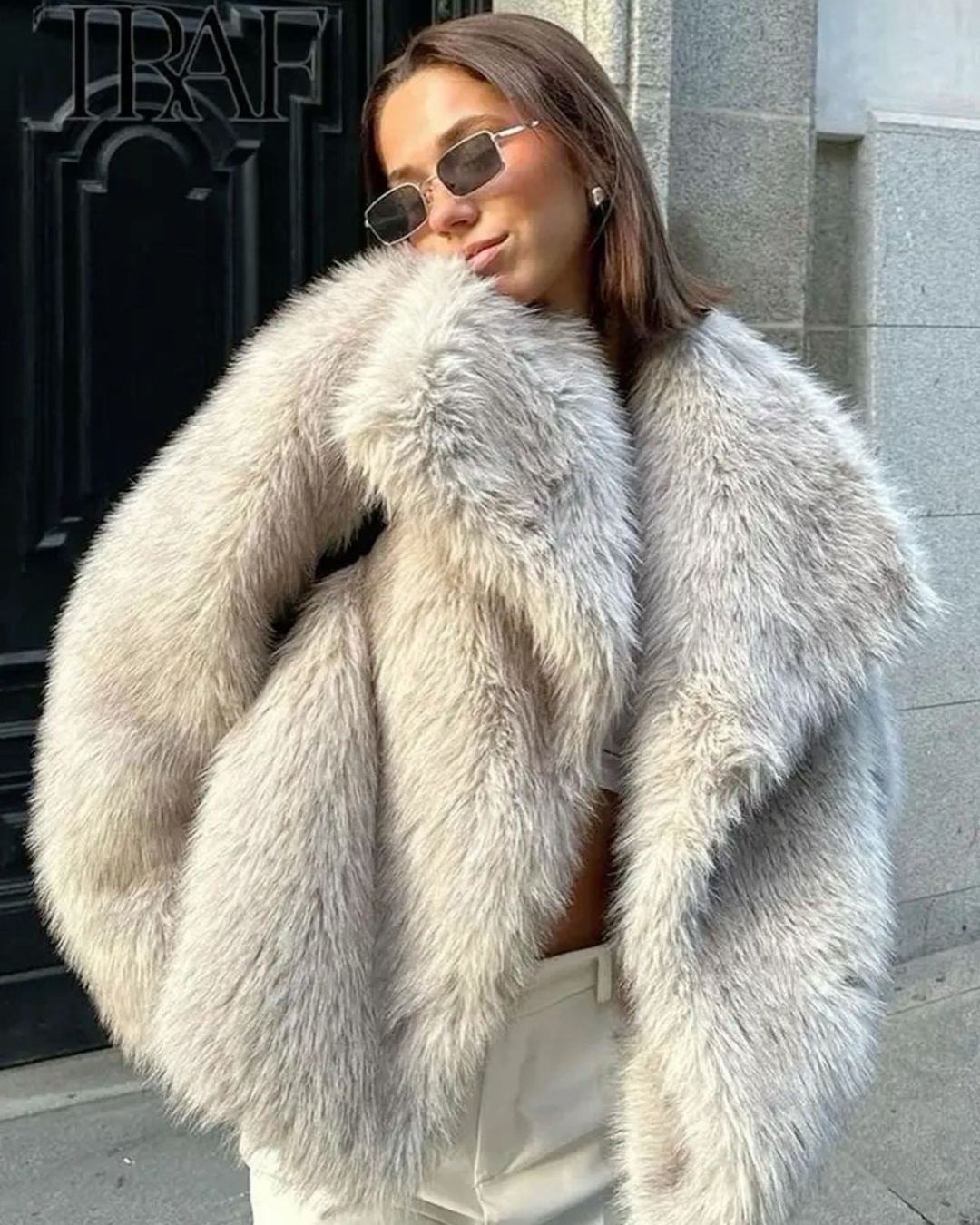 Dua | Faux Fur Coat