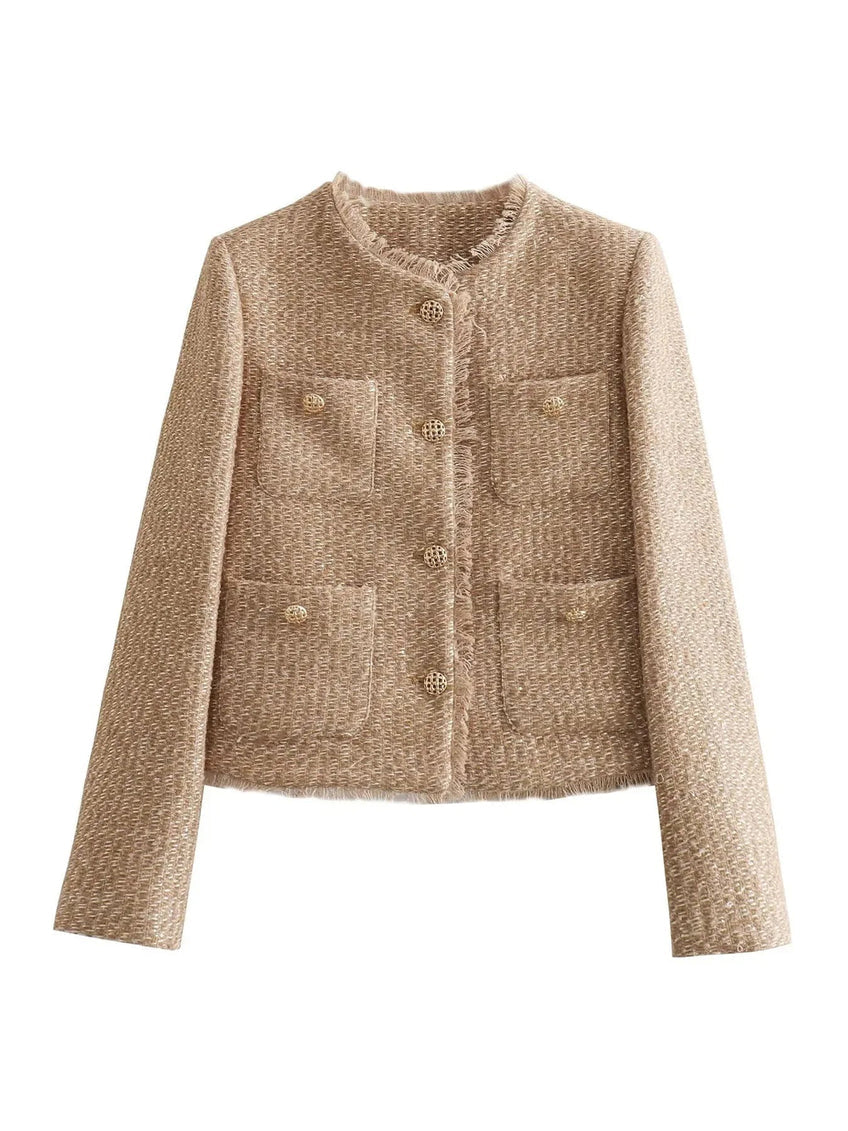 Amije | Two-Piece Jacket with Buttons and Pockets
