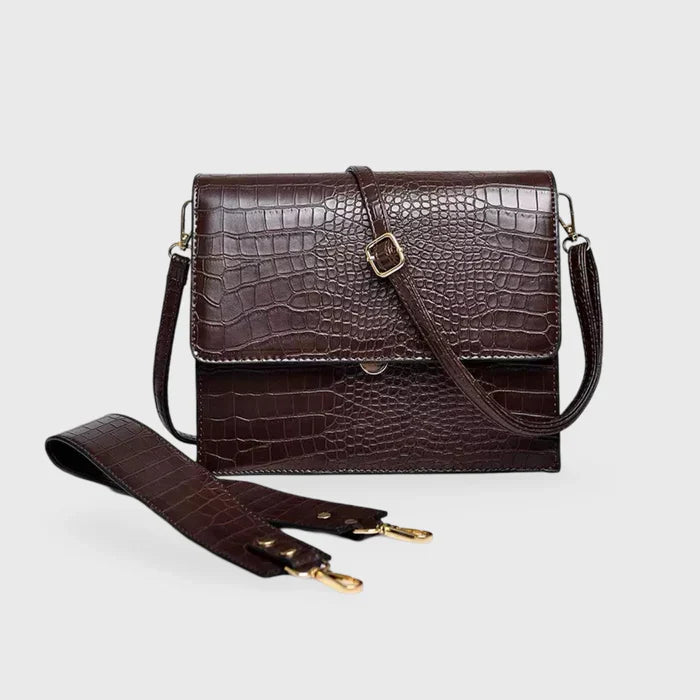 Diek | Mini Croc Shoulder Bag - Crossbody