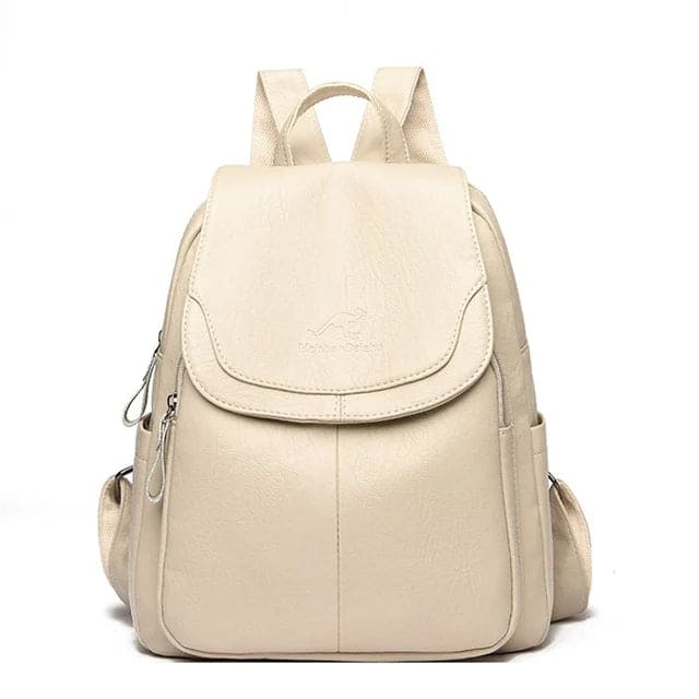 Stylish Leather Backpack