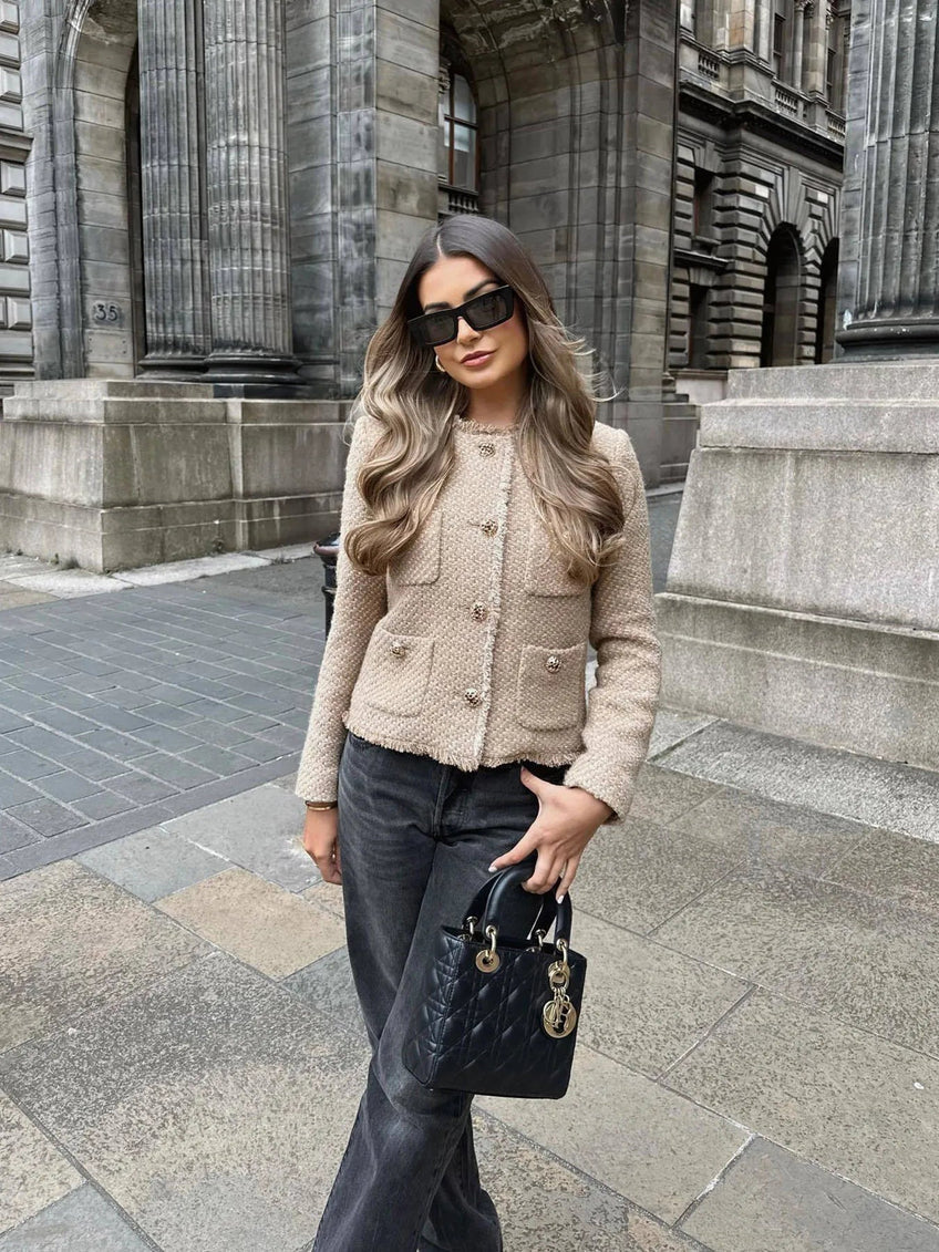 Amije | Two-Piece Jacket with Buttons and Pockets