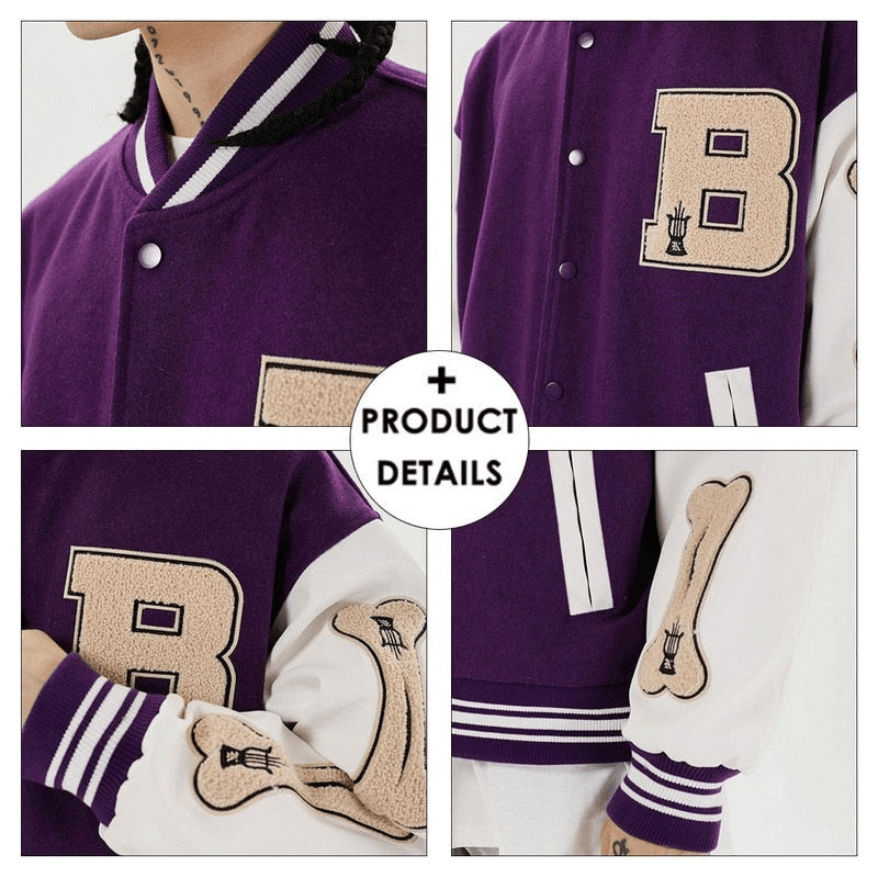 Breeze | Women's Bomber Jacket - Baseball Look, Comfortable