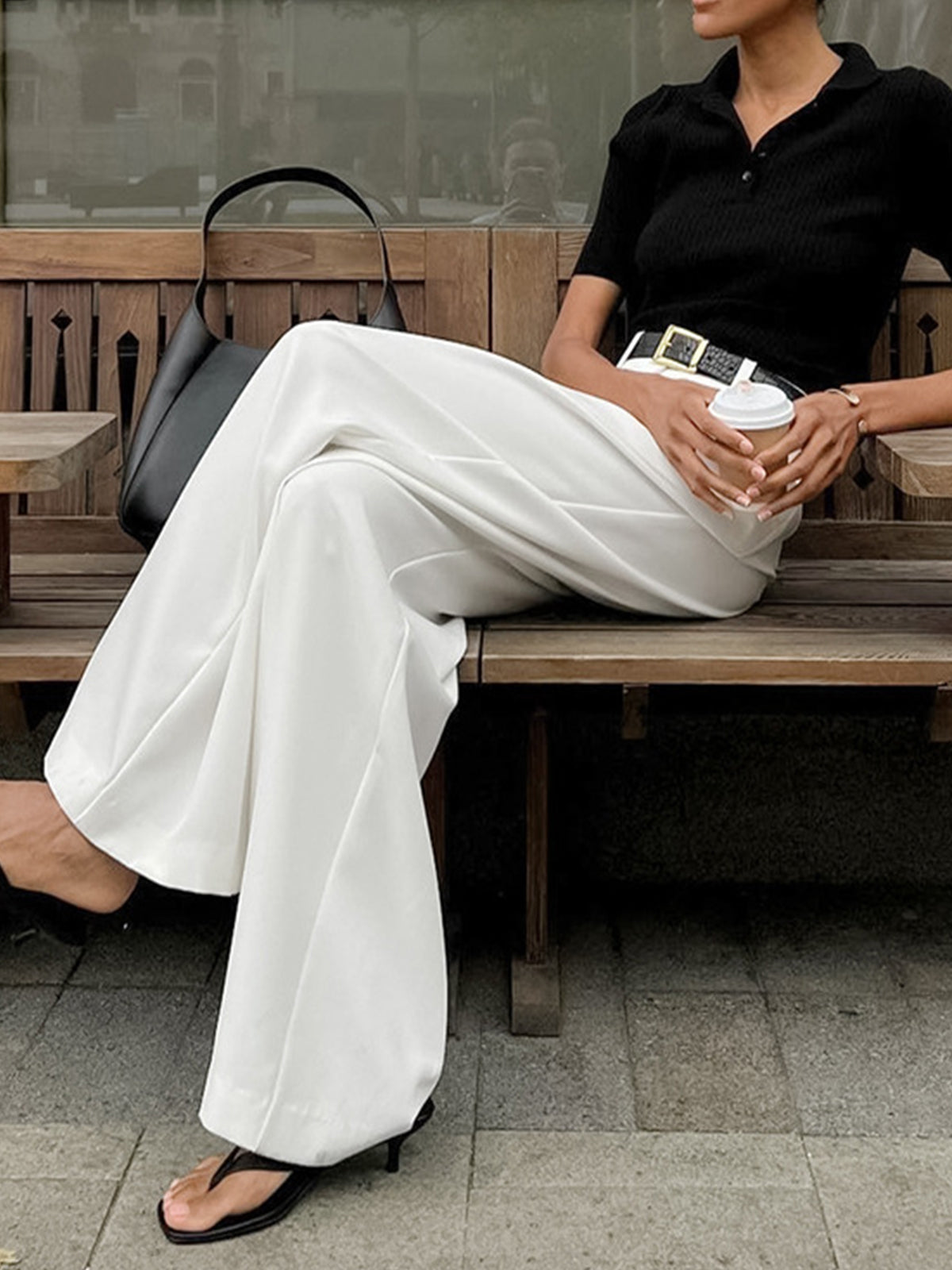 Julea | Chic High-Waisted Women's Trousers