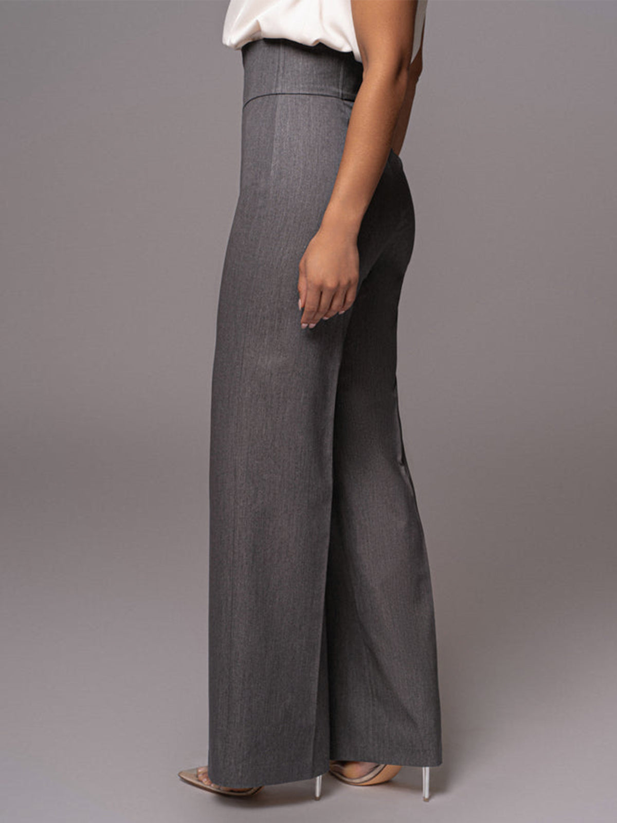Jolan | Women's High Waist Straight Leg Pants – Classic Fit