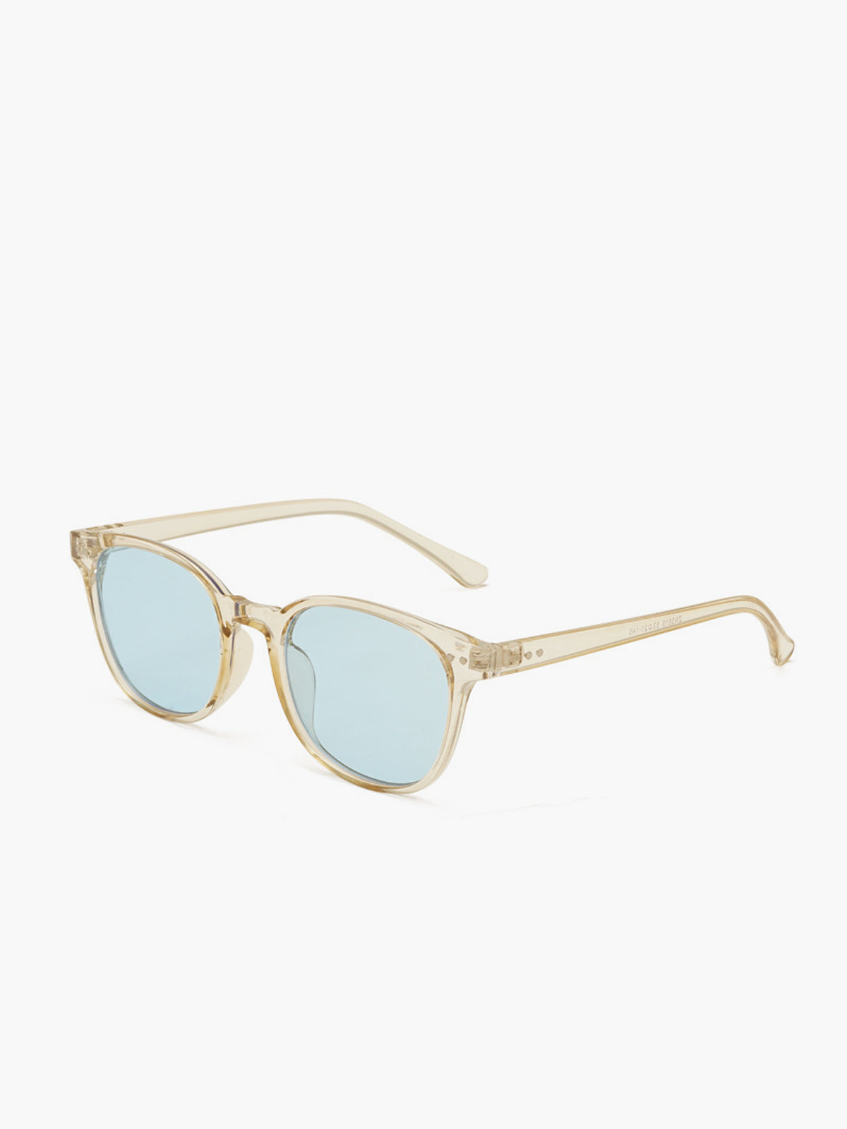 Trendy Light Blue Women's Sunglasses with UV Protection