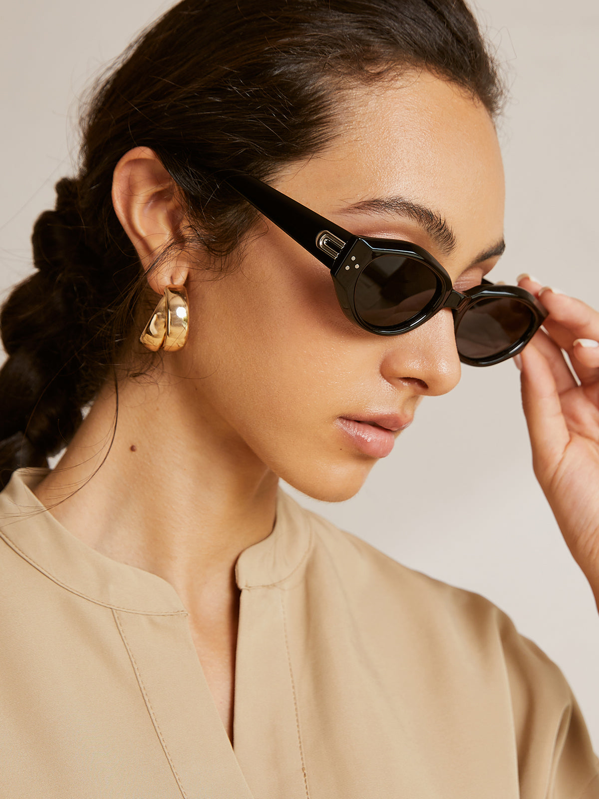 Retro Cat Eye Sunglasses for Women – UV400 Protection