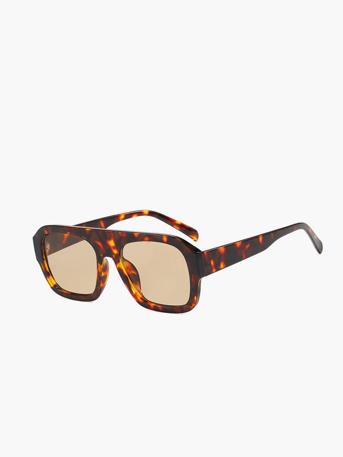 Yoshi Vintage Leopard Print Sunglasses for Women – UV400 Protection