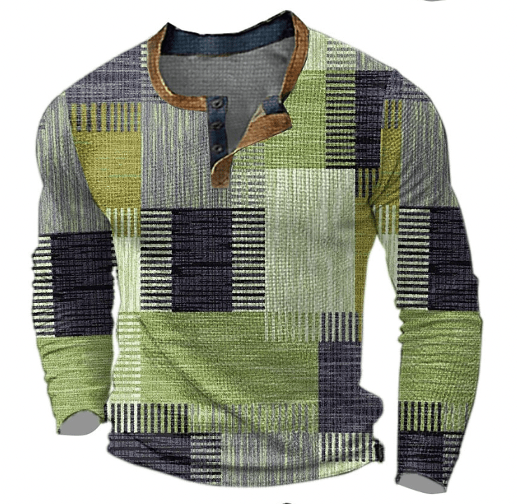 Enrico Braciano Long Sleeve Henley