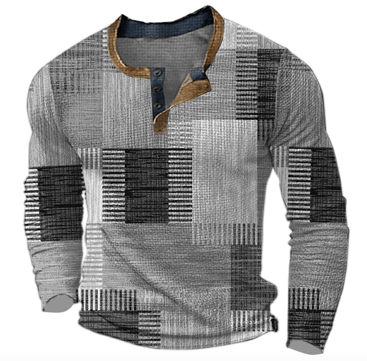 Enrico Braciano Long Sleeve Henley