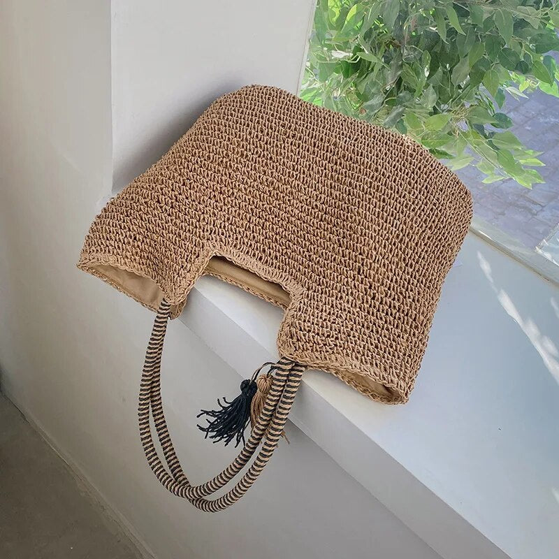 Madée | Stylish Straw Beach Bag for Women
