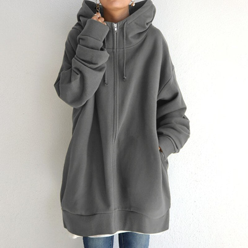 Cassandra | Women's Cozy Oversized Winter Hoodie with Fleece Lining