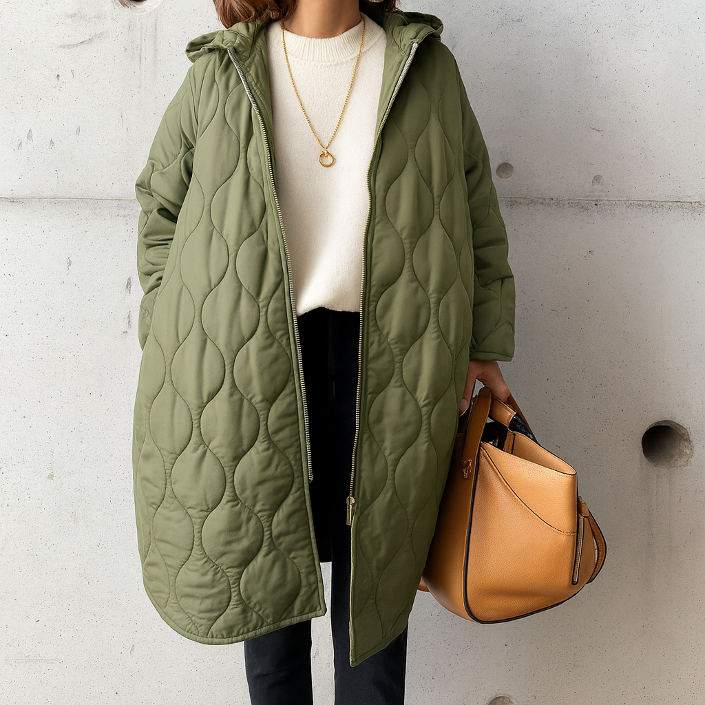Lily | Parka with Hood for Women - Trendy and Comfortable