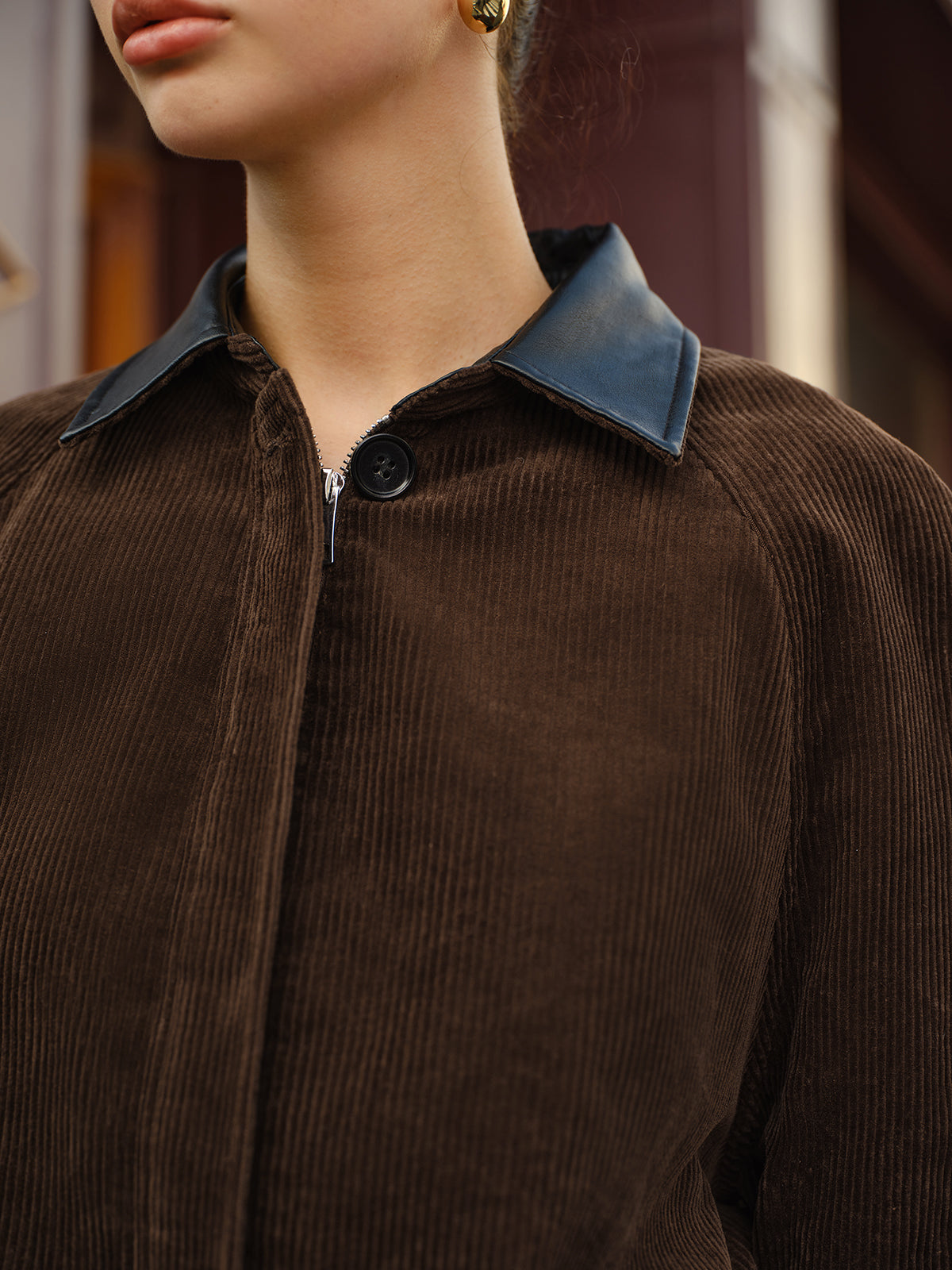 Cora | Corduroy Casual Intermediate Jacket for Women