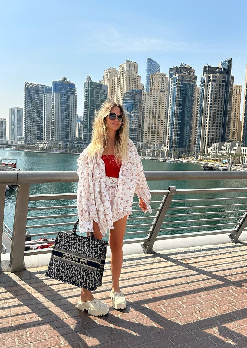 Milja | Floral Print Cotton Summer Set