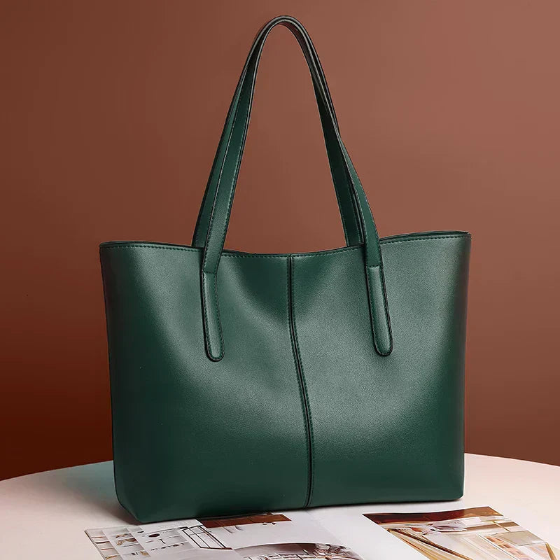 Thaxa | Luxury Leather Shoulder Bag with Adjustable Shoulder Strap