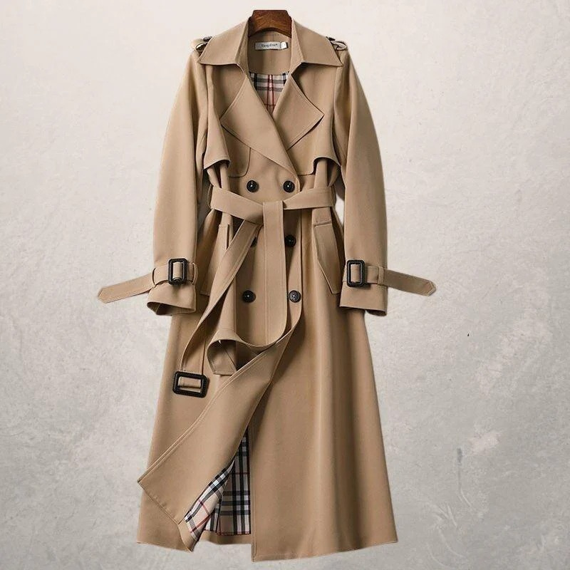 Elze | Women's Trench Coat Tailored - Elegant and Comfortable