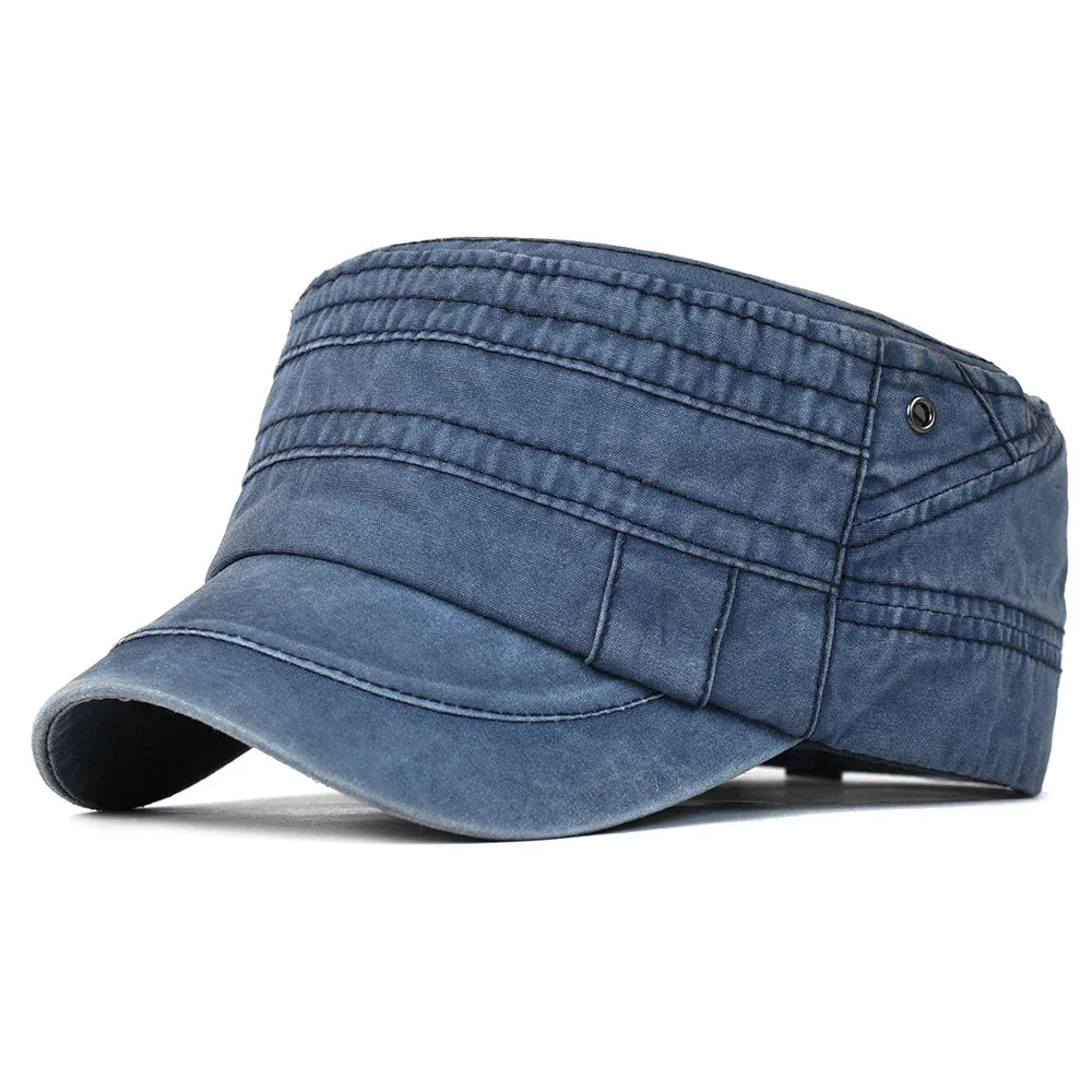 Liam | Durable vintage cap (Blue)