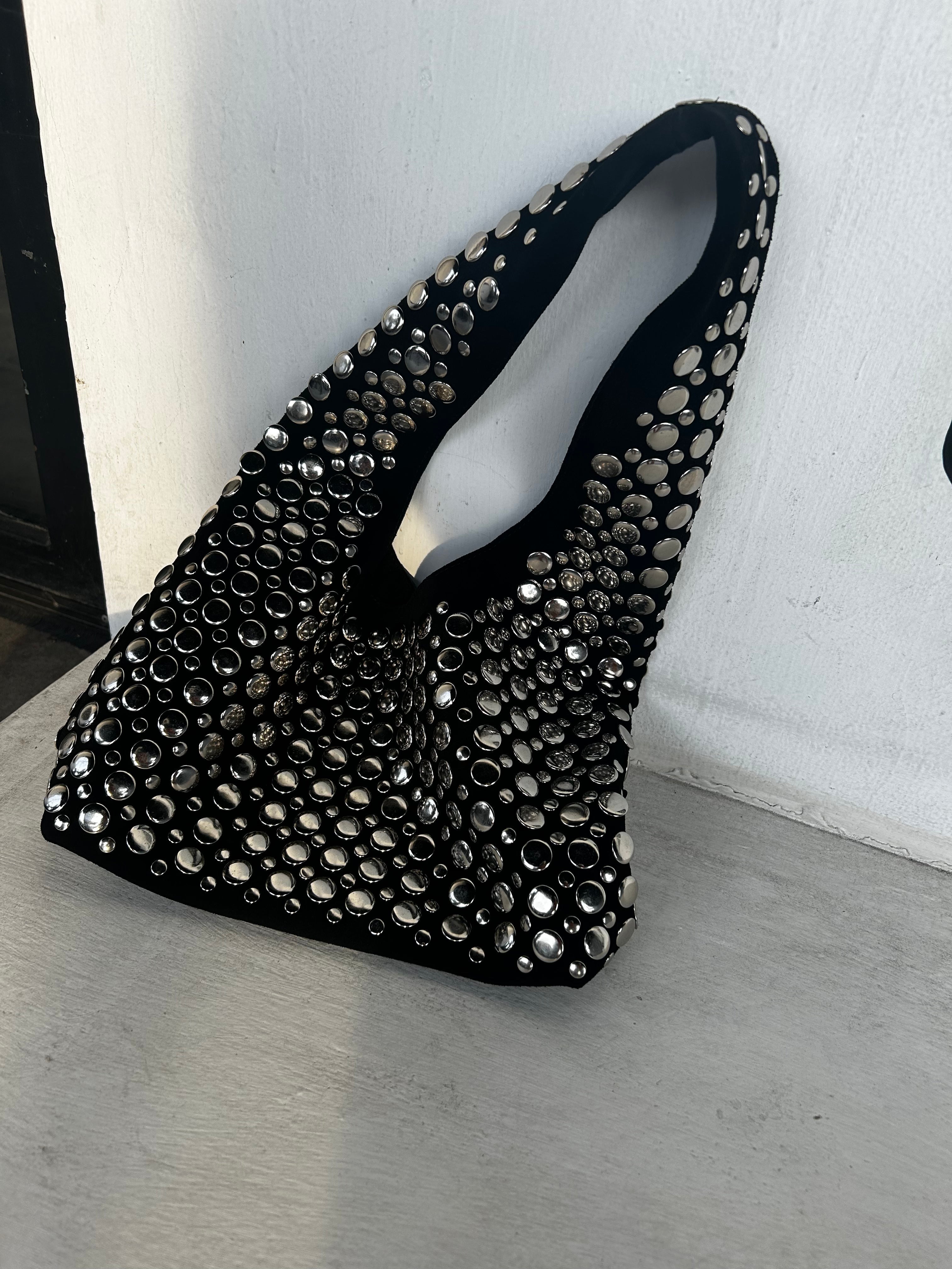 Jules | Trendy Shoulder Bag with Studs