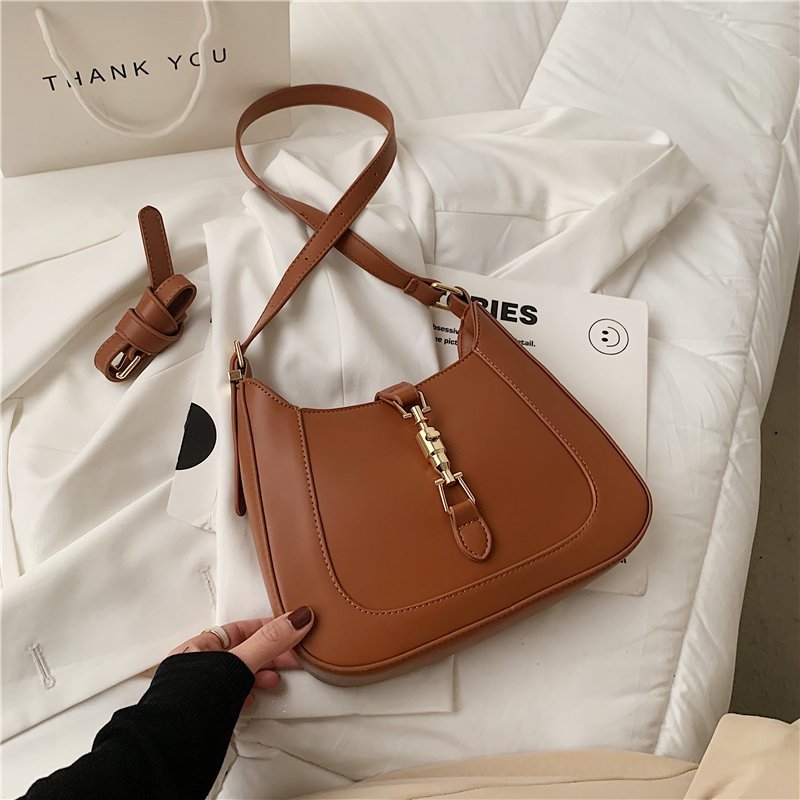 Baguette | Vintage Vegan Leather Shoulder Bag for Women