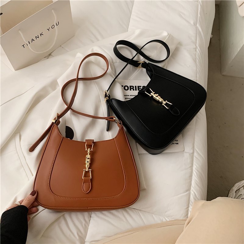 Baguette | Vintage Vegan Leather Shoulder Bag for Women