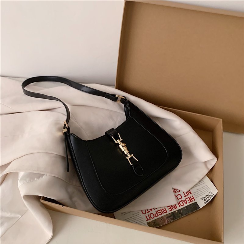 Baguette | Vintage Vegan Leather Shoulder Bag for Women