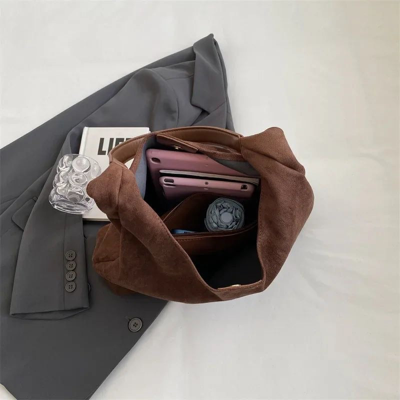 Gigi | Suede Tote Bag