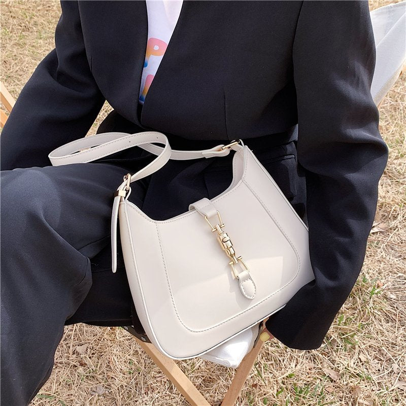 Baguette | Vintage Vegan Leather Shoulder Bag for Women