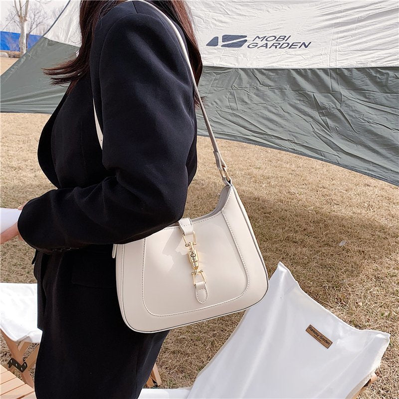Baguette | Vintage Vegan Leather Shoulder Bag for Women