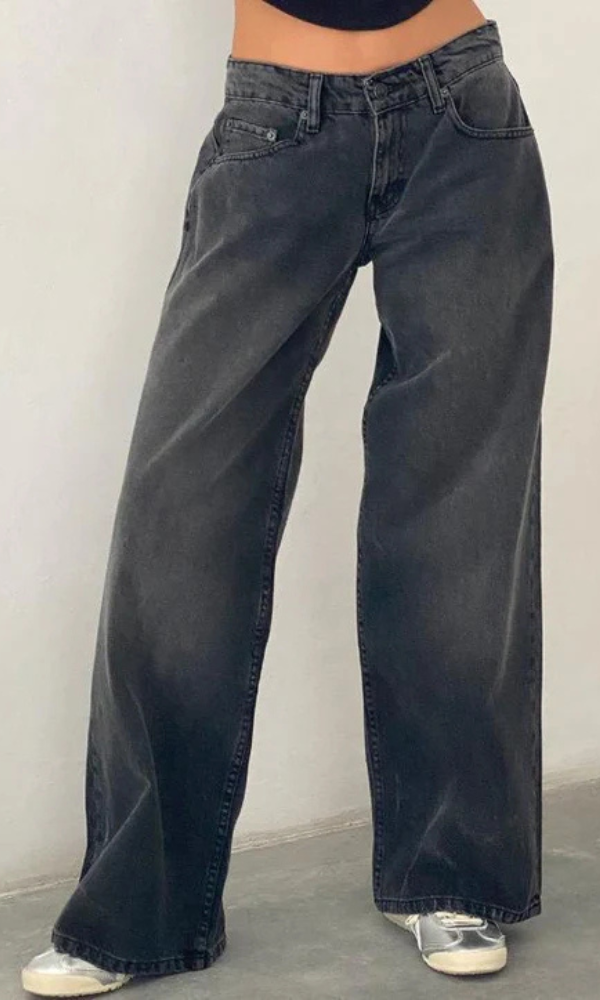 Roja | Trendy Women's Low-Rise Straight-Leg Jeans