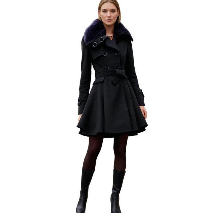 Elena | Warm and Long Winter Coat for Women