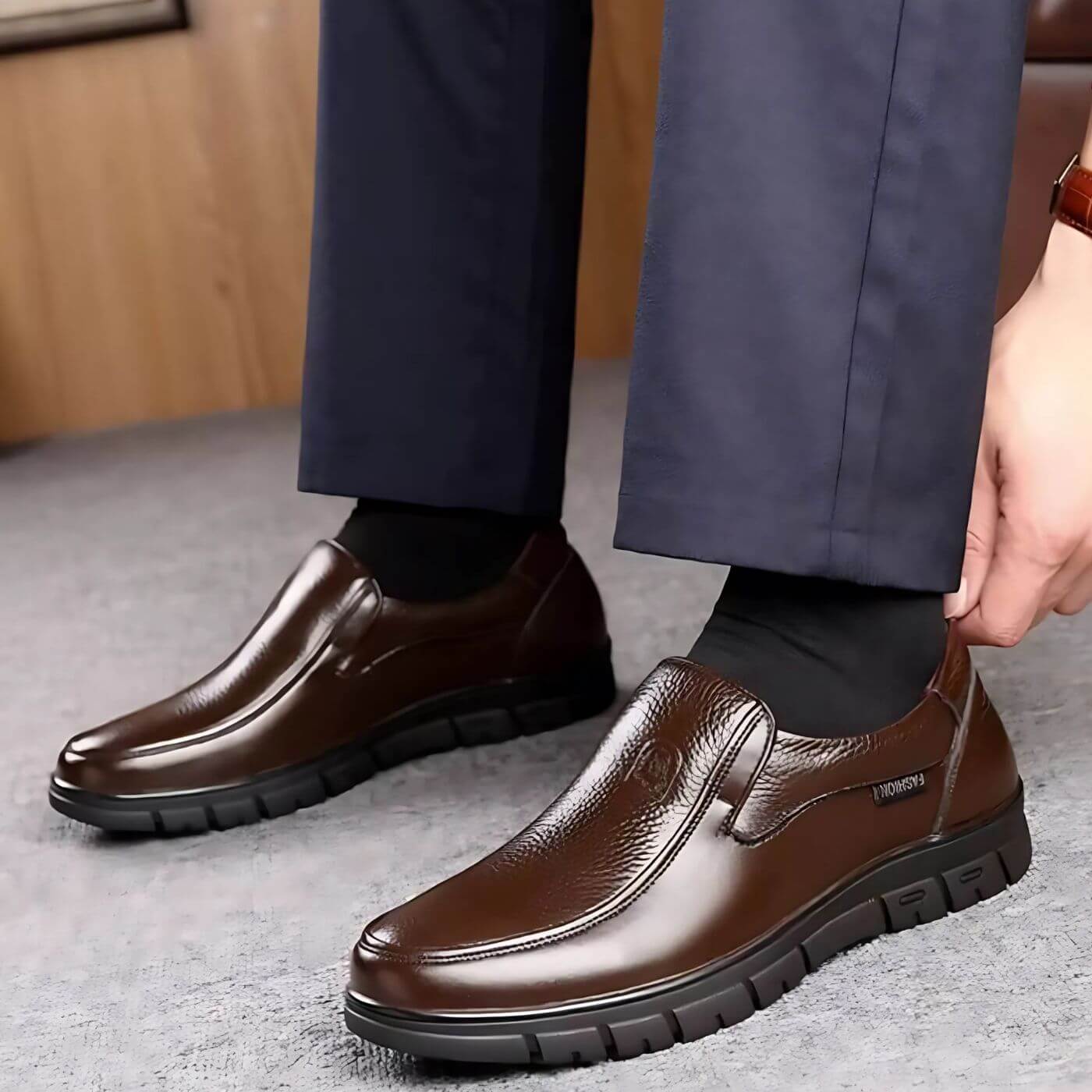 Julian™ - Cozy Slip-On Orthopedic Footwear