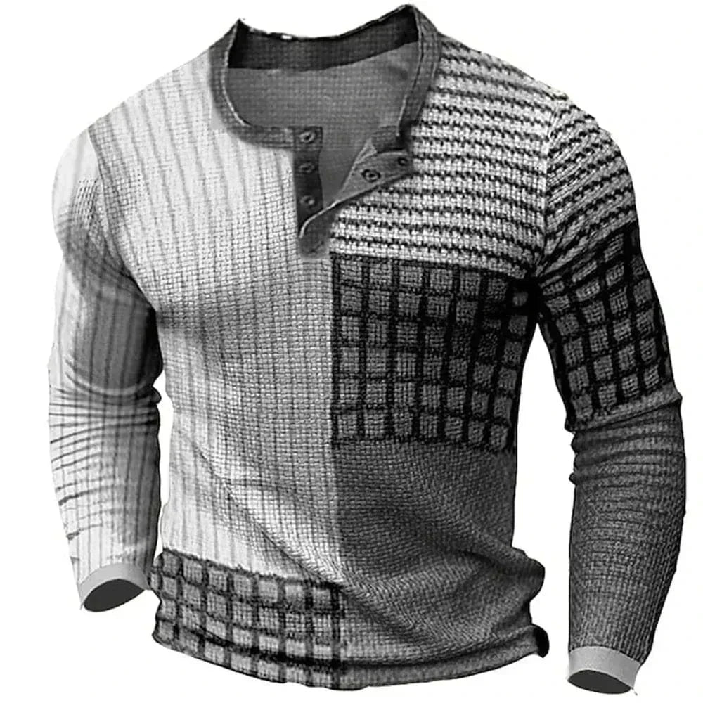 Enrico Braciano Long Sleeve Henley