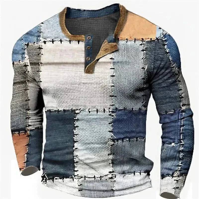 Enrico Braciano Long Sleeve Henley