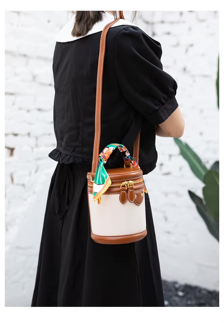 Novel | Bucket Shoulder Bag - Trendy & Compact