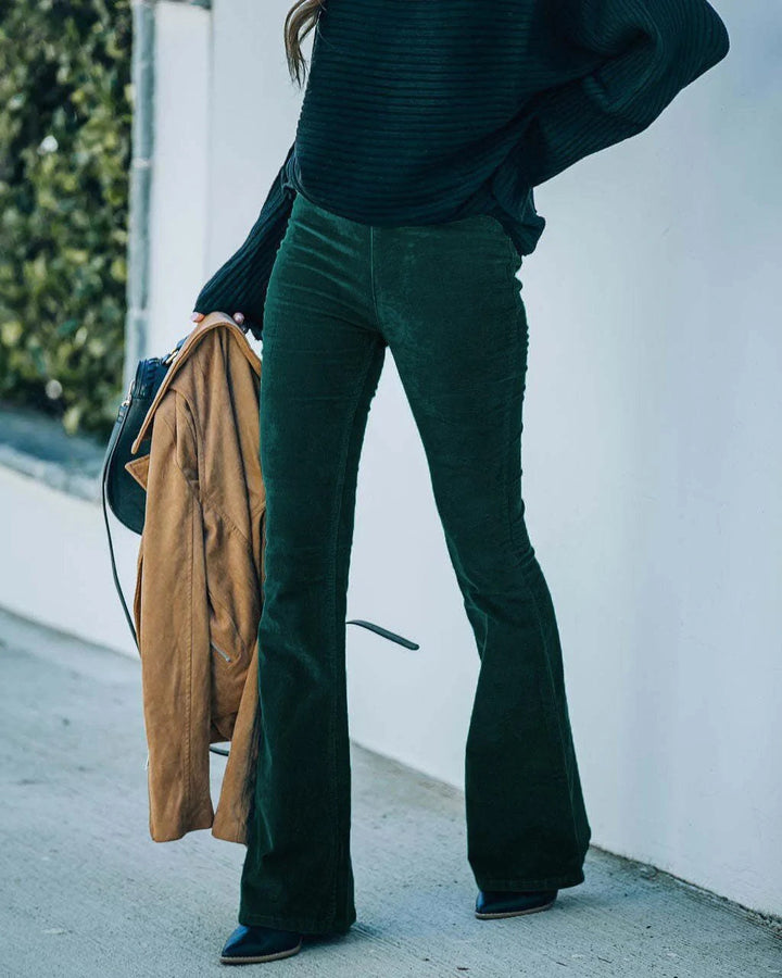 Rosa | Women's High-Waisted Flare Pants
