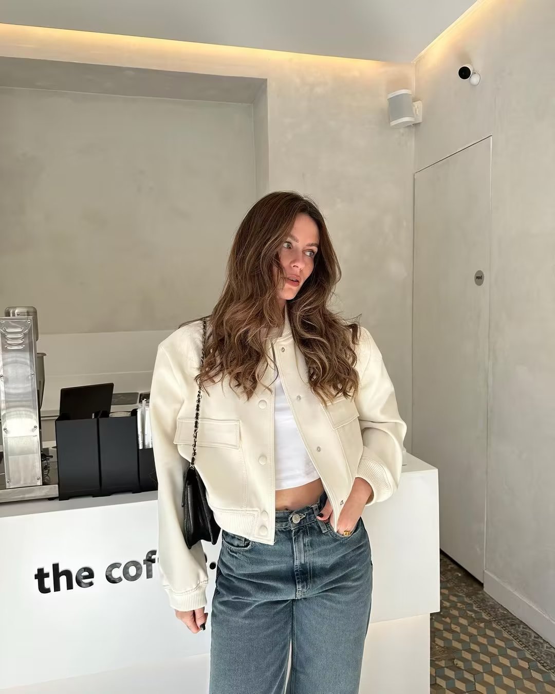 Stylish Cropped Bomber Jacket