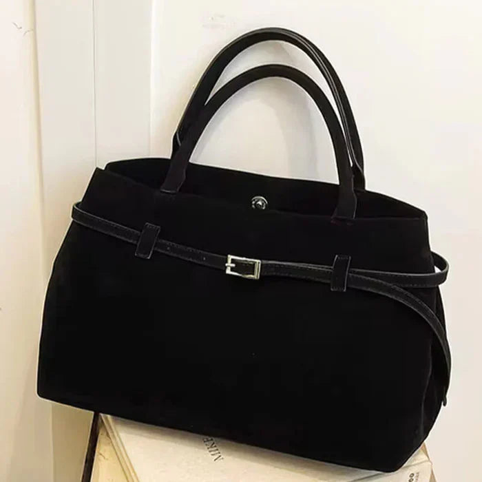 Juley | Luxe Vegan Suede Shoulder Bag