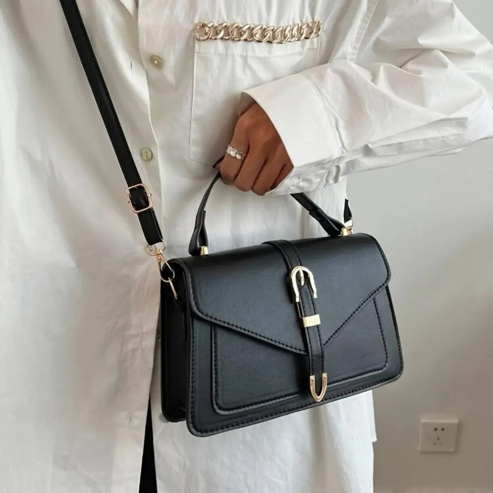 Sorel | Minimalist Crossbody Bag with Buckle Closure
