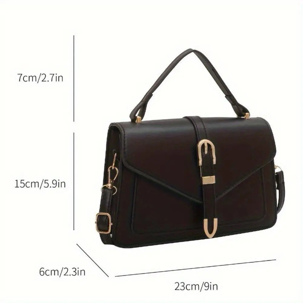Sorel | Minimalist Crossbody Bag with Buckle Closure