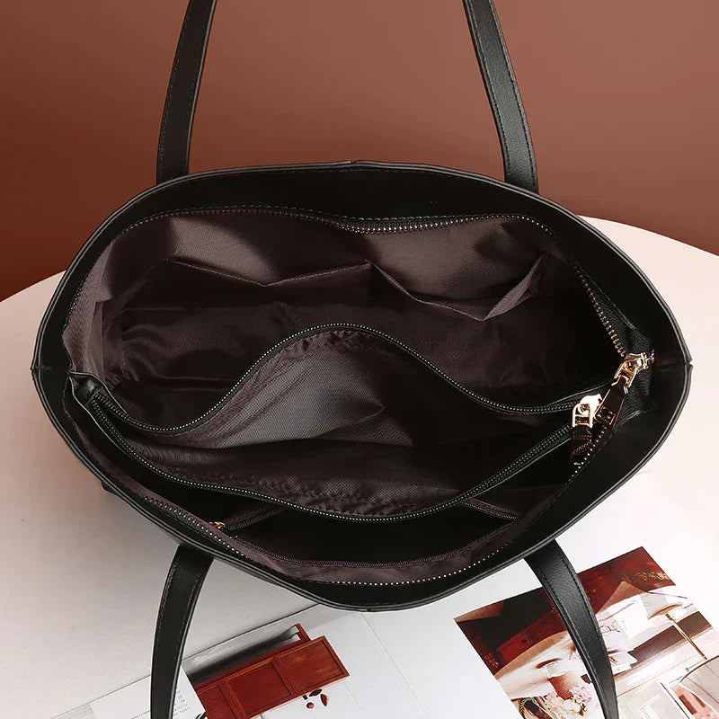 Thaxa | Luxury Leather Shoulder Bag with Adjustable Shoulder Strap