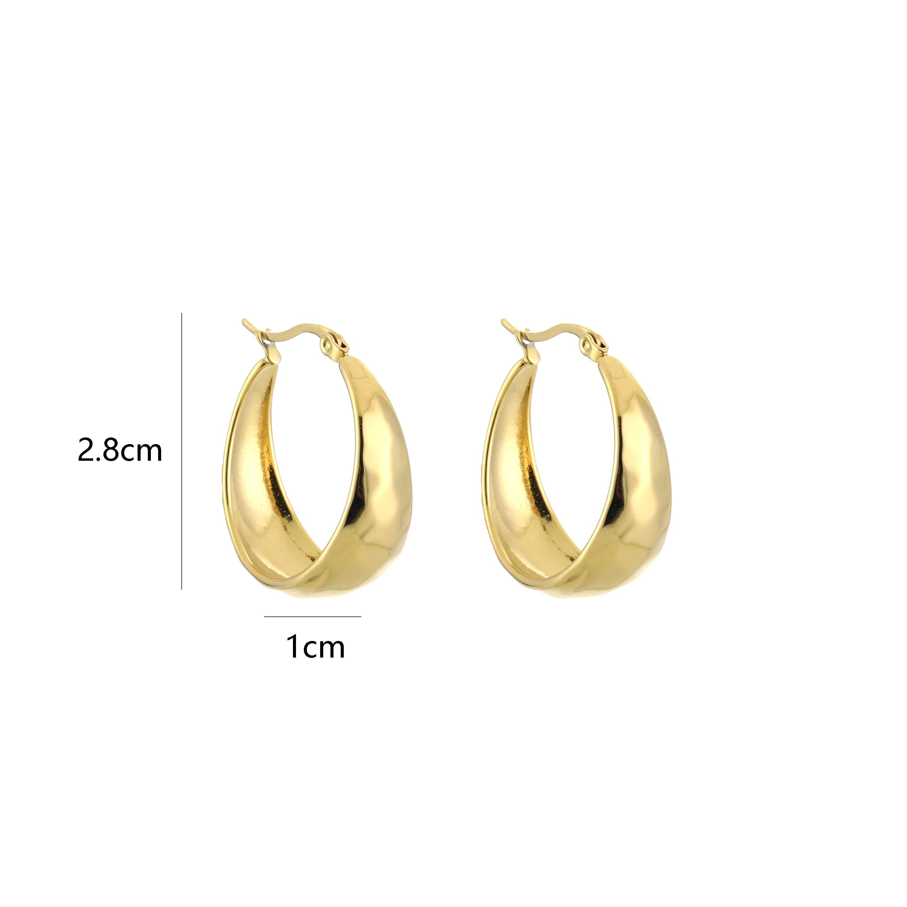 Ann-Sofie | 28mm Disco Hoop Earrings
