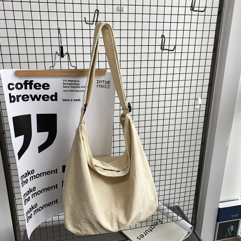 Margaux | Stylish Oversized Canvas Shoulder Bag