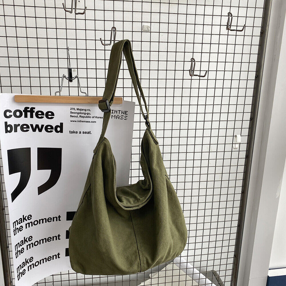 Margaux | Stylish Oversized Canvas Shoulder Bag