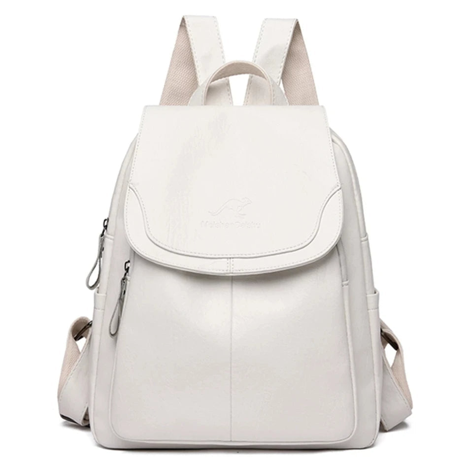 Stylish Leather Backpack