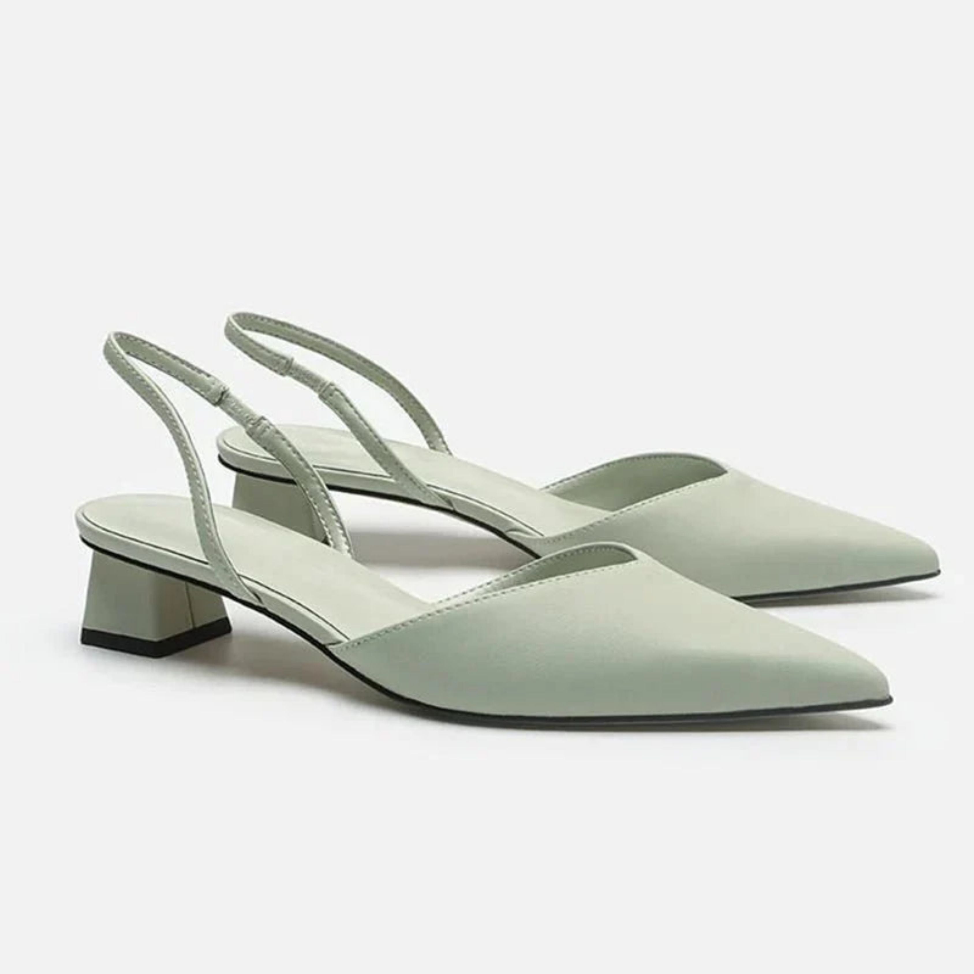 Femke | Stylish Low-Heel Slingback Pumps