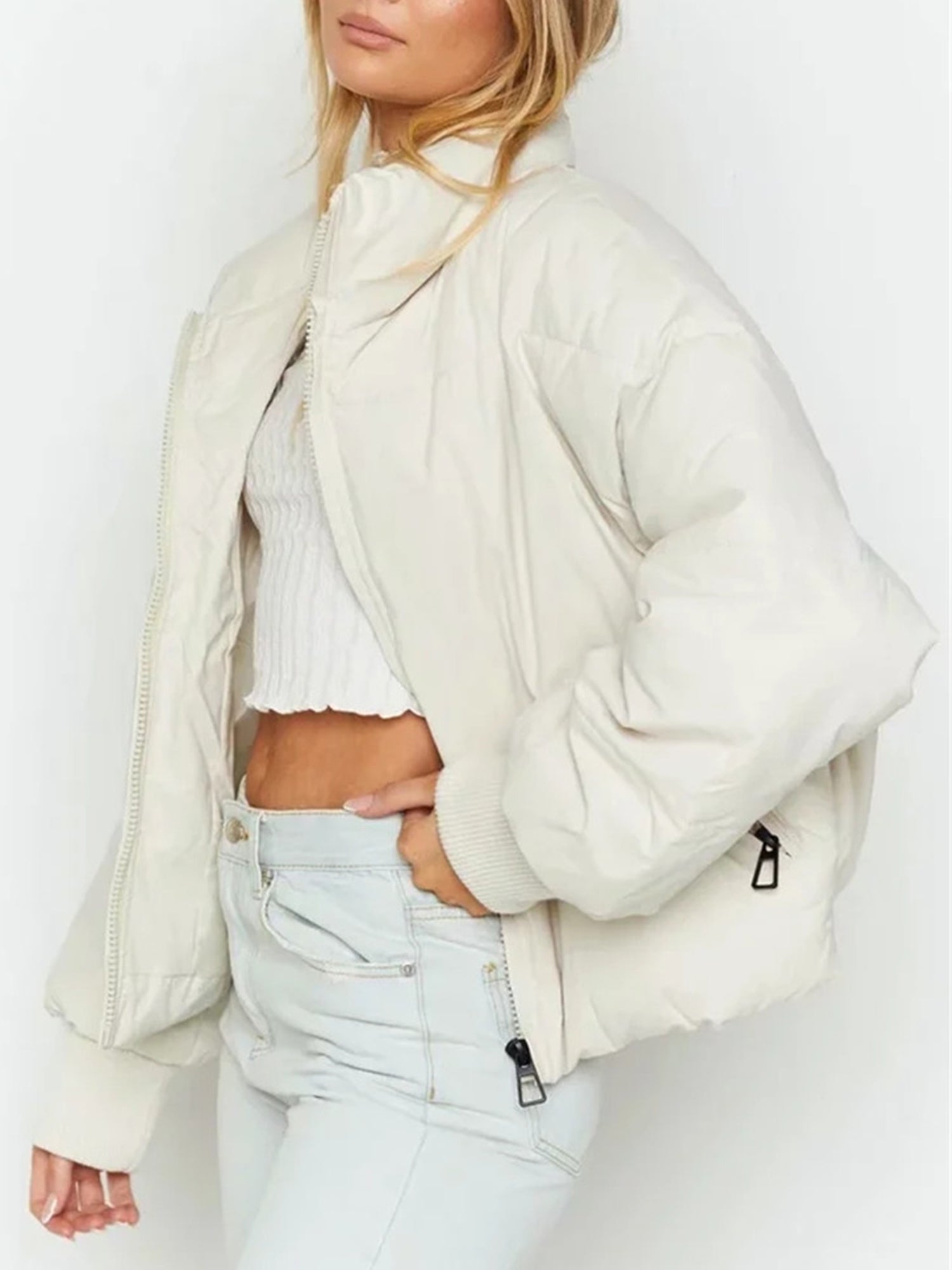 Timona | Cropped Down Jacket for Women – Warm, Light & Stylish