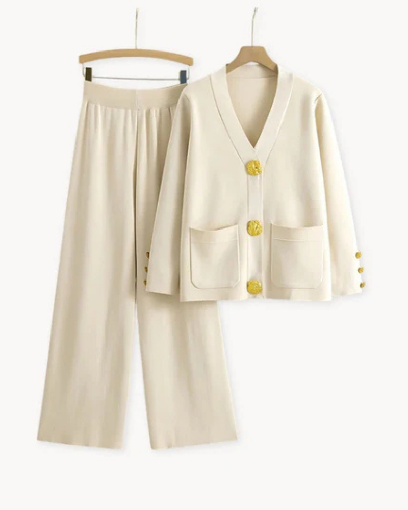 Leja | Women's Elegant & Comfortable Satin Two-Piece Set