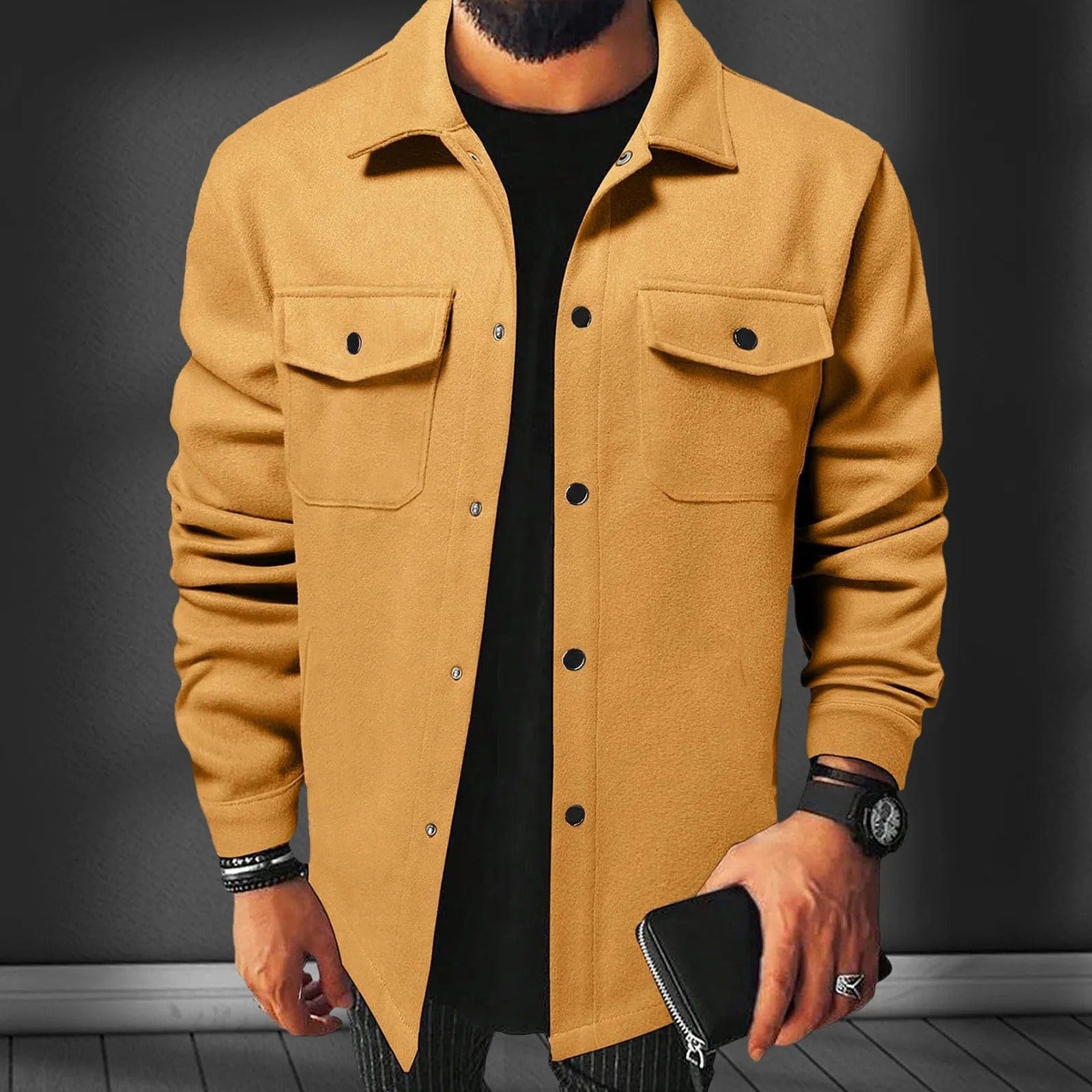 Sierra Premium Heavyweight Flannel Coat
