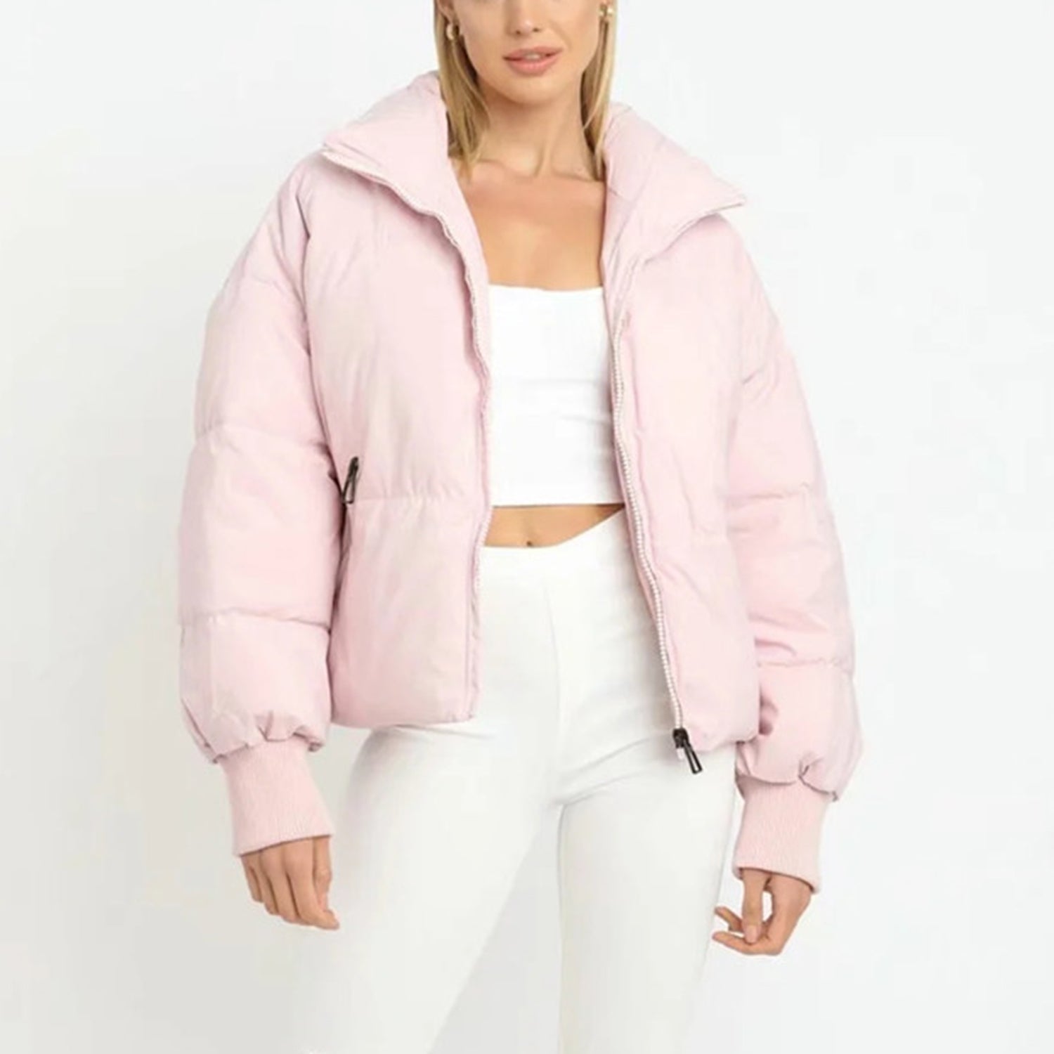 Timona | Cropped Down Jacket for Women – Warm, Light & Stylish